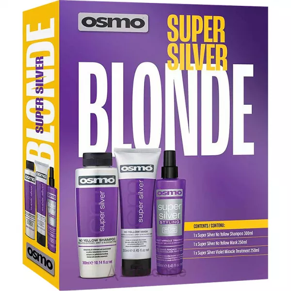 Osmo Super Silver ���� ����� �������� ��� ���������� � ������ ������� (sh/300ml + h/mask/250ml + h/spr/250ml)