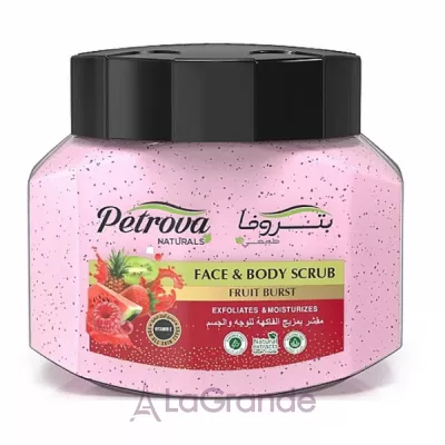 Petrova Naturals Face & Body Scrub Fruit Burst      