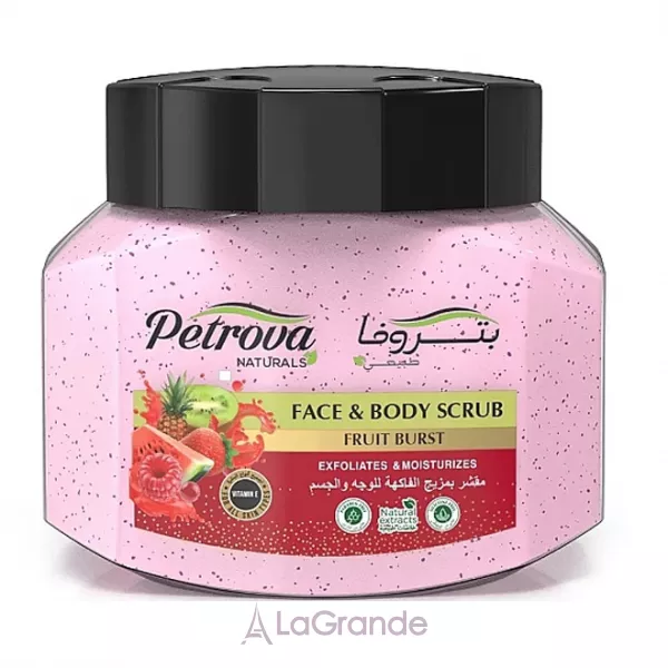 Petrova Naturals Face & Body Scrub Fruit Burst ����� ��� ������� �� ��� 