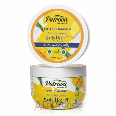 Petrova Naturals Exotic Mango Moisturizing Body Yogurt     