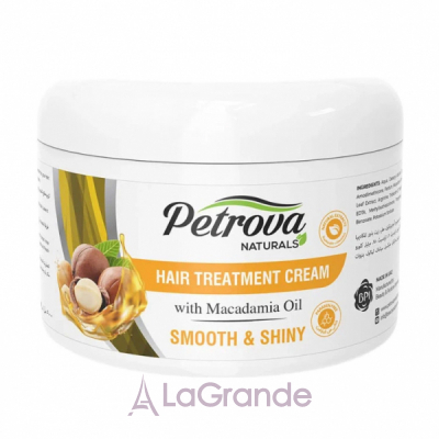 Petrova Naturals Hair Treatment Cream Smooth & Shiny    