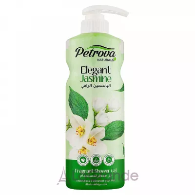 Petrova Naturals Jasmine Elegant Fragrant Shower Gel    