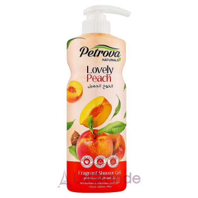Petrova Naturals Lovely Peach Fragrant Shower Gel    