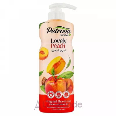 Petrova Naturals Lovely Peach Fragrant Shower Gel    