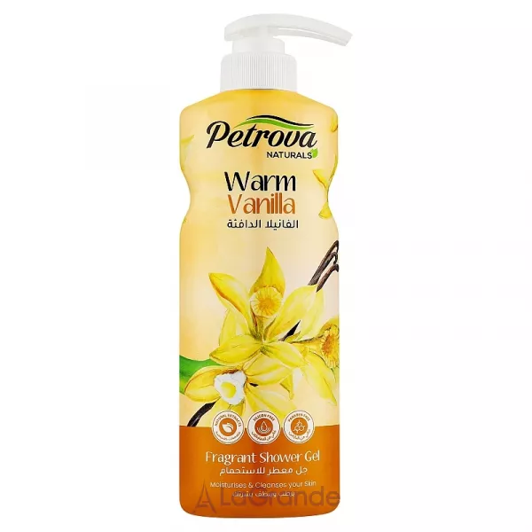 Petrova Naturals Warm Vanilla Fragrant Shower Gel ���� ��� ���� � �������� ������