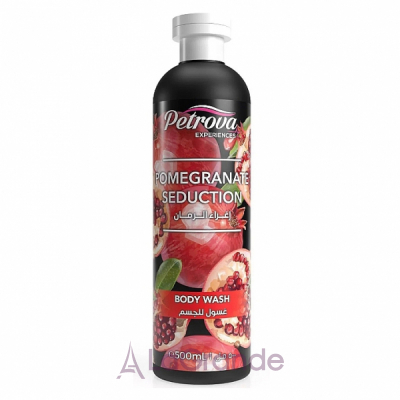 Petrova Experiences Pomegrante Seduction Body Wash      