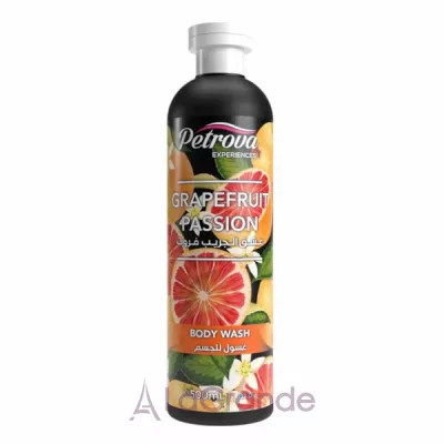 Petrova Experiences Grapefruit Passion Body Wash      