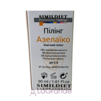 Simildiet Laboratorios Azelaico Peeling   