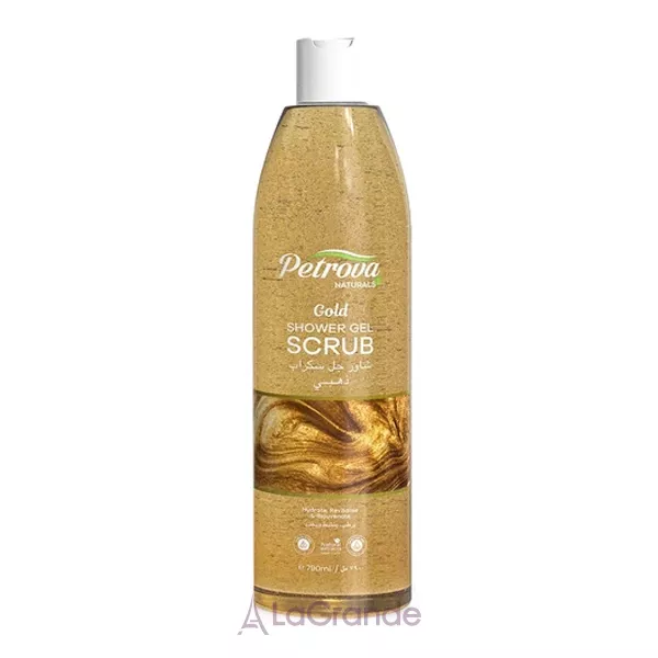 Petrova Naturals Gold Shower Gel Scrub ����-����� ��� ���� 