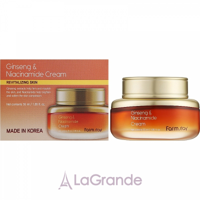 FarmStay Ginseng & Niacinamide Cream       