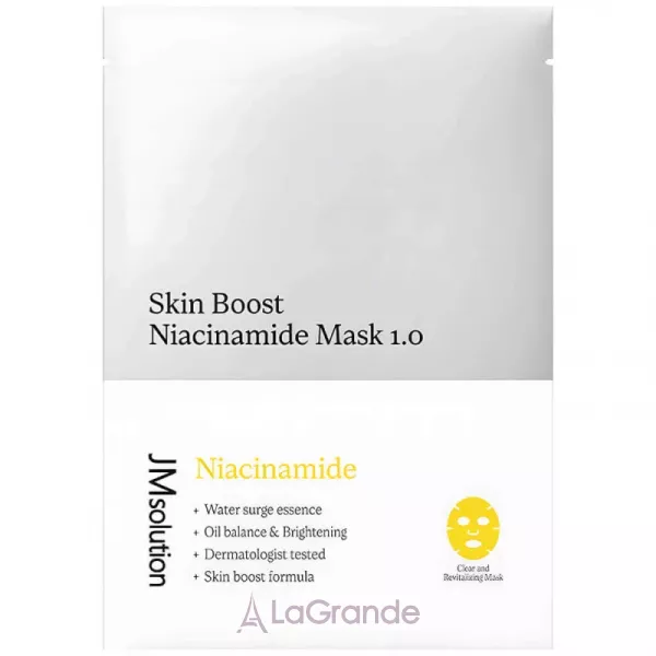 JMSolution Skin Boost Niacinamide Mask 1.0 �������� ����� ��� ���� � ������������