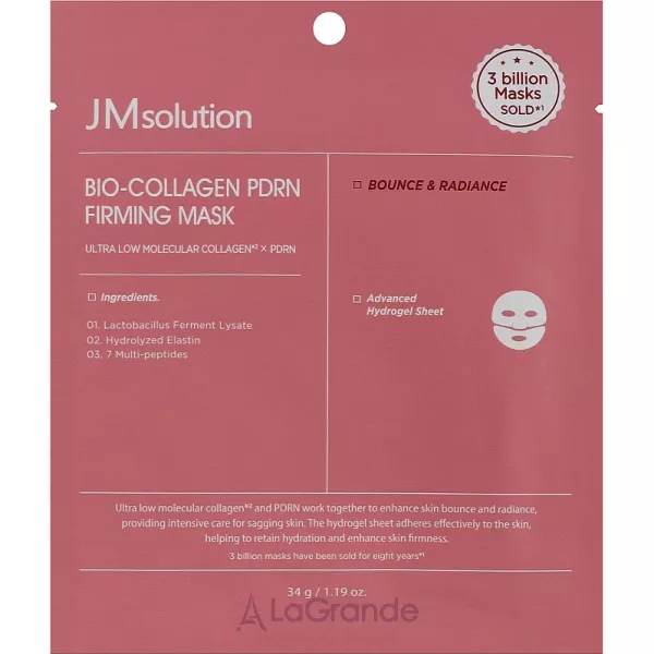 JMSolution Bio-Collagen PDRN Firming Mask ����������� ����� ��� ���� � ����������