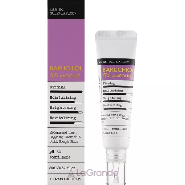 Derma Factory Bakuchiol 5% Ampoule ��������� ��������� ��� ���� � ���������� 5%