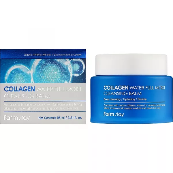 FarmStay Collagen Water Full Moist Cleansing Balm ��������� ������� ��� ���� � ����������