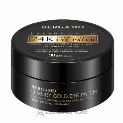 Bergamo 24K Luxury Gold Hydrogel Eye Patch      
