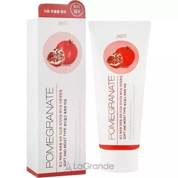 Jigott Premium Facial Pomegranate Peeling Gel ������-���� � ���������� �������