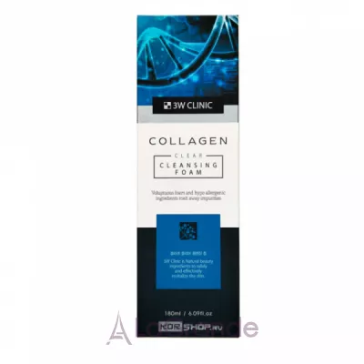 3W Clinic Collagen Clear Cleansing Foam     