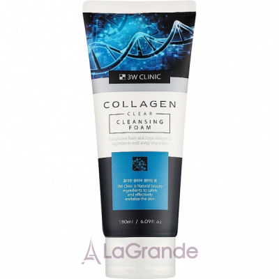 3W Clinic Collagen Clear Cleansing Foam     