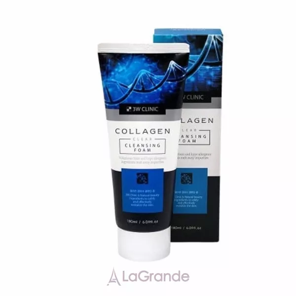 3W Clinic Collagen Clear Cleansing Foam ����� ��� �������� � ����������