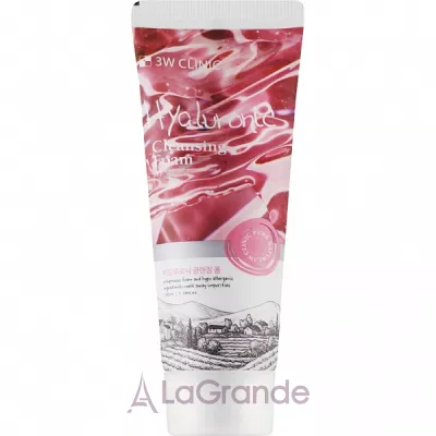 3W Clinic Hyaluronic Cleansing Foam ϳ     