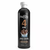Petrova Professional 4in1 Shampoo, Conditioner Body Wash & Moisturizer Energizing Coffee ����-������� 4�1 "�������������� ����"