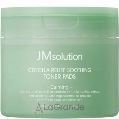 JMSolution Centella Relief Soothing Toner Pads  -   