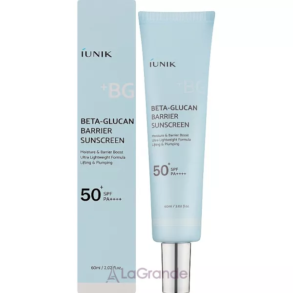 IUNIK Beta-Glucan Barrier Sunscreen SPF50+ PA+++ ������������� ���� ��� ������� � ����-�������� SPF50+ PA+++