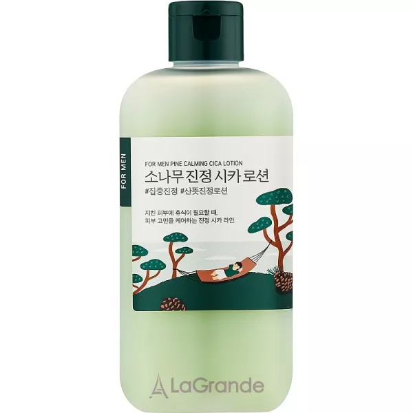 Round Lab For Men Pine Calming Cica Lotion ������������ ������� ��� ������� � ����������� ����� � �������