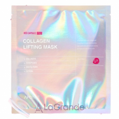 Apothe Red Capsule Pro-Collagen Lifting Mask    ,    