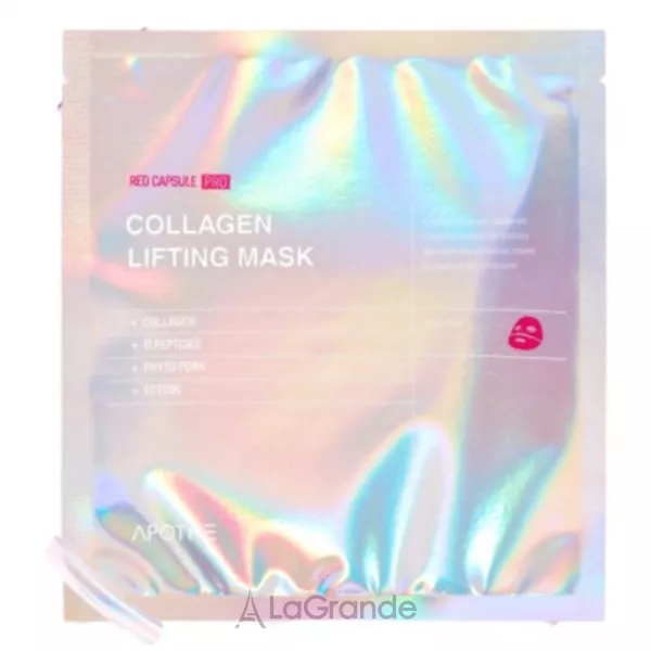 Apothe Red Capsule Pro-Collagen Lifting Mask ������������ ����� ��� ��������, ���������� � ���������� ����