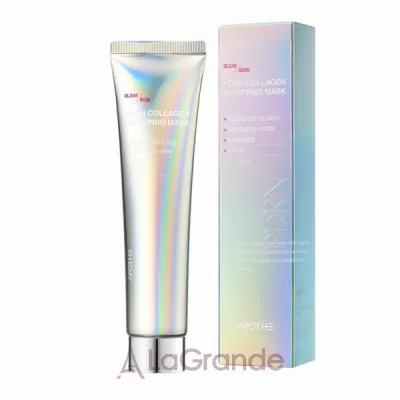 Apothe RejuveGlow PDRN Collagen Wrapping Mask -   