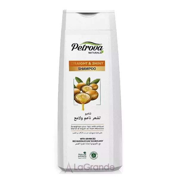 Petrova Naturals Straight & Shiny Shampoo ������� ��� ����� � ��������� ������