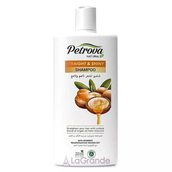 Petrova Naturals Straight & Shiny Shampoo ������� ��� ����� � ��������� ������