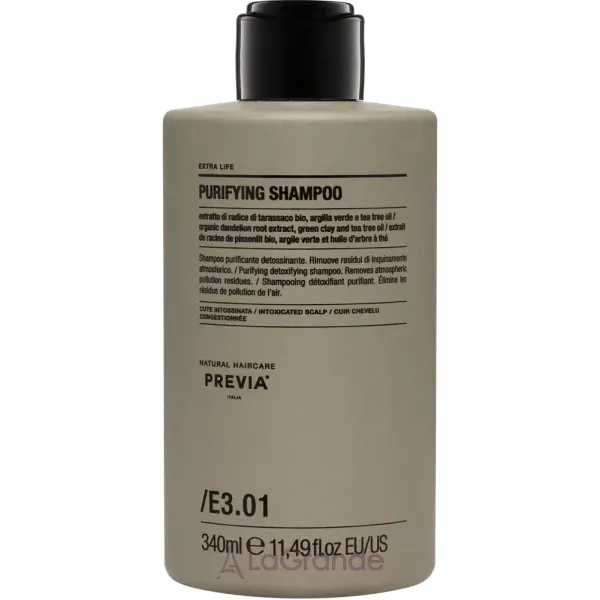 Previa Natural Haircare Extra Life E3.01 Purifying Shampoo ��������� ������-�������