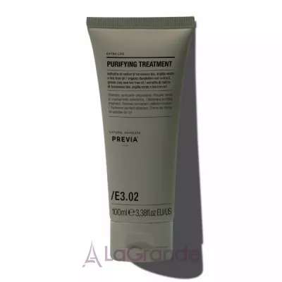 Previa Natural Haircare Extra Life E3.02 Purifying Treatment  -