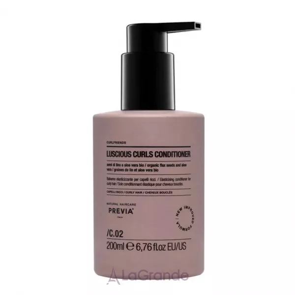 Previa Natural Haircare CurlFriends C.02 Luscious Curls Conditioner ����������� ��� ��������������� �������