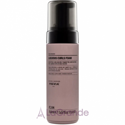 Previa Natural Haircare CurlFriends C.04 Luscious Curls Foam -  