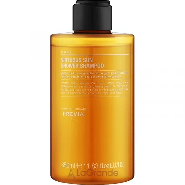 Previa Natural Haircare Suncare Virtuous Sun Shower Shampoo �������-���� ����� ������ ��� ���� � �����