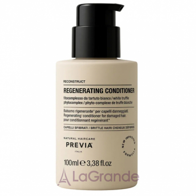 Previa Natural Haircare Reconstruct Regenerating Conditioner -