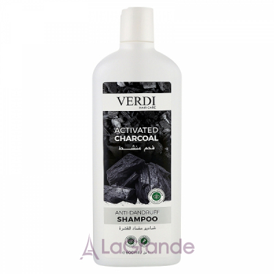 Verdi Activated Charcoal Anti-Dandruff Shampoo      