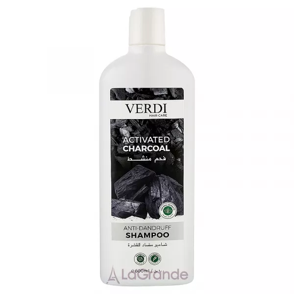 Verdi Activated Charcoal Anti-Dandruff Shampoo ������� ������ ������� � �������������� ������