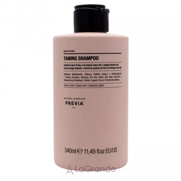 Previa Natural Haircare Smoothing Taming Shampoo ������� ��� ��������� �����