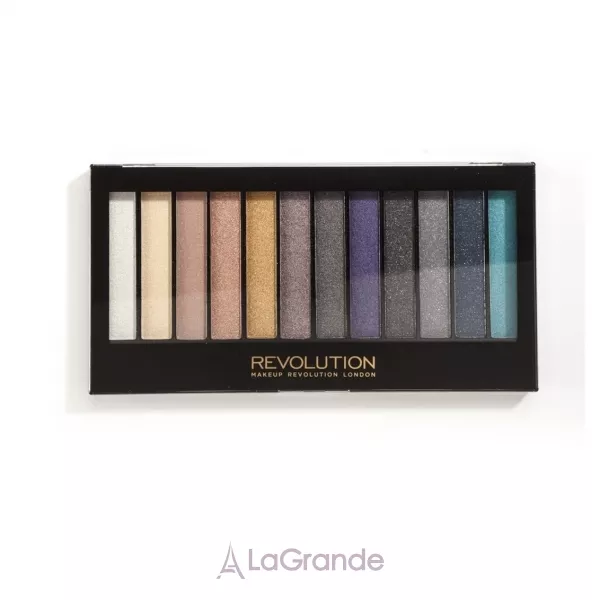 Makeup Revolution Redemption Eyeshadow Palette Day To Night ������� �� 12 ����� ��� ���