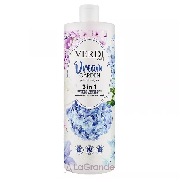 Verdi Care Dream Garden 3in1 Shampoo Bubble Bath Body Cleanser ���� ��� ���� 3�1 
