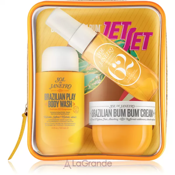Sol De Janeiro Brazilian Bum Bum  Jet Set ����� (����������� ����-���� ��� ���� 90 �� + ���� ��� ���� 50 �� + ��������������� ����� ��� ���� 30 ��)