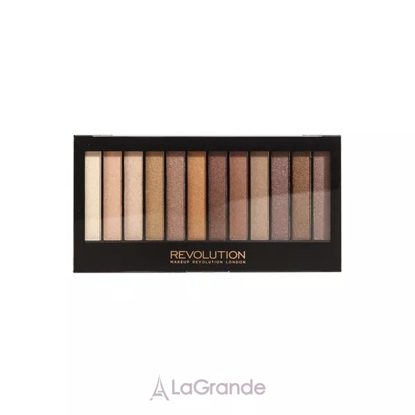 Makeup Revolution Redemption Eyeshadow Palette Essential Shimmers ������� �� 12 ����� ��� ���