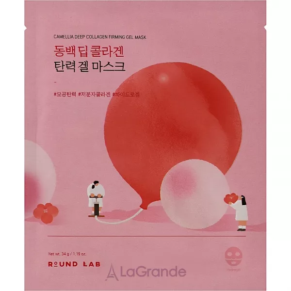 Round Lab Camellia Deep Collagen Firming Gel Mask ������� ����� ��� ���� � ����������
