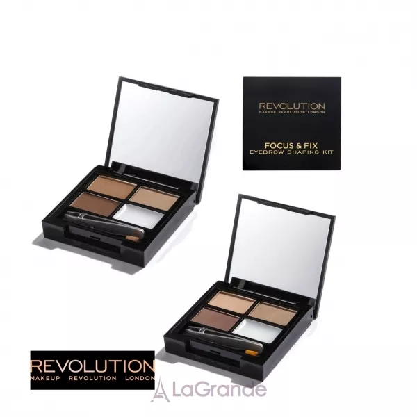 Makeup Revolution Focus & Fix Eyebrow Shaping Kit ����� ��� ������������� ������