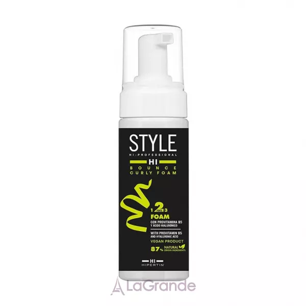 Hipertin Style Bounce Curly Foam ���� ��� ������� �������� ����� ������� ��������
