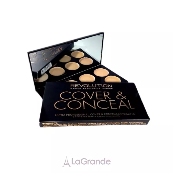 Makeup Revolution Ultra Cover And Conceal Palette ������� ���������� ��� ����